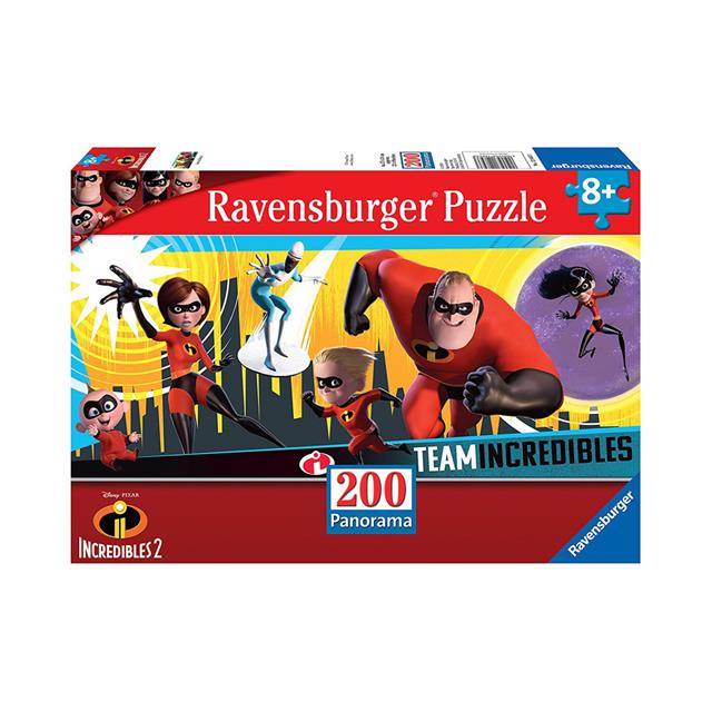 Ravensburger The Incredibles 2 200pc Panorama Puzzle