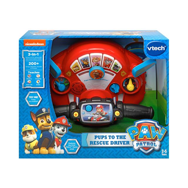vtech paw patrol save the day driver