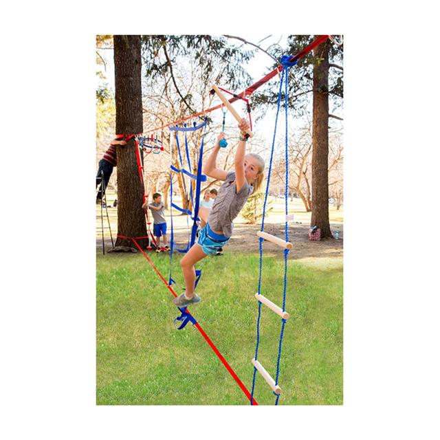 Slackers Ninjaline Intro Kit with 7 Hanging Obstacles