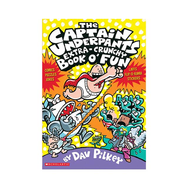 The Captain Underpants Extra-Crunchy Book O' Fun