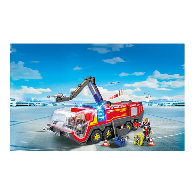 Playmobil City Action Airport Fire Engine with Lights and Sound