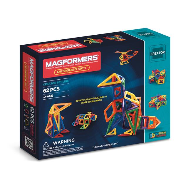 magformers 62 piece designer set