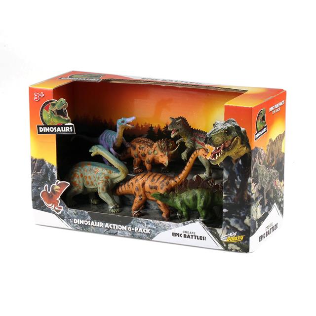 pack of dinosaur toys
