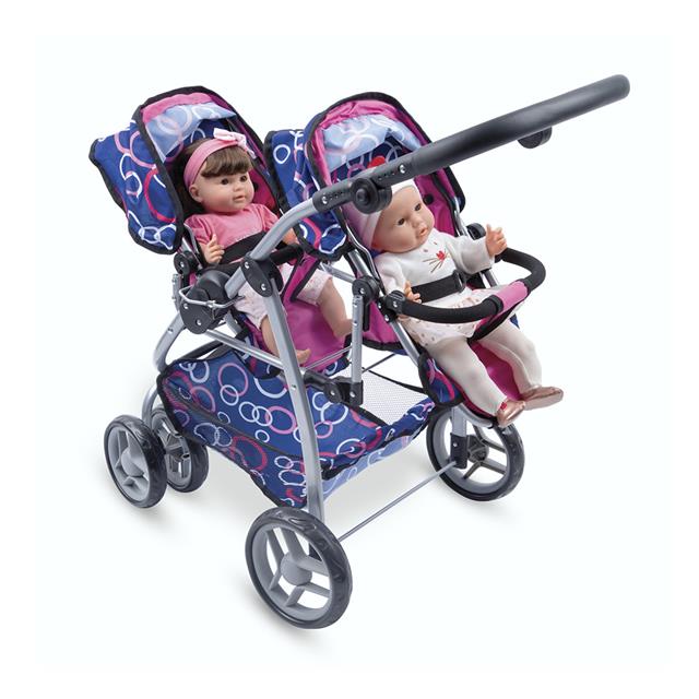 twin doll stroller