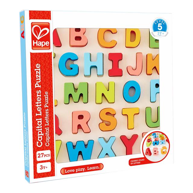 hape wooden alphabet puzzle