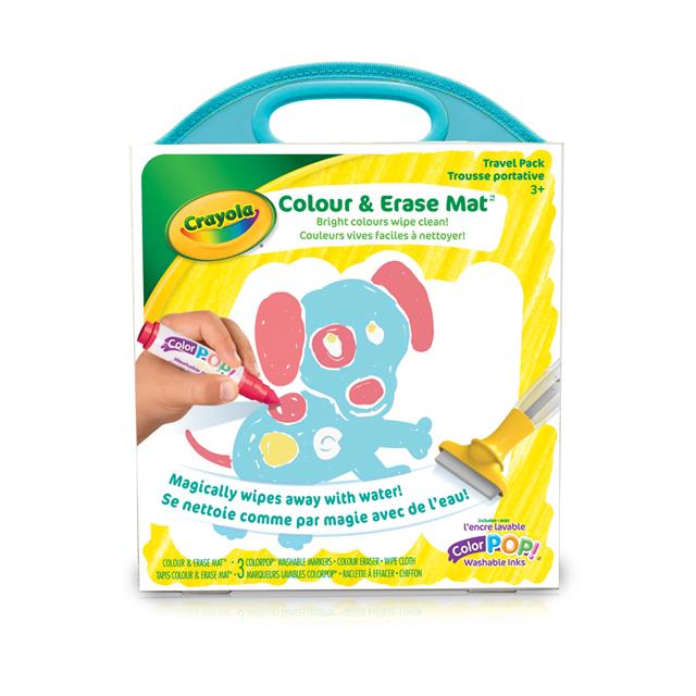 Crayola Colour Erase Mat Travel Pack