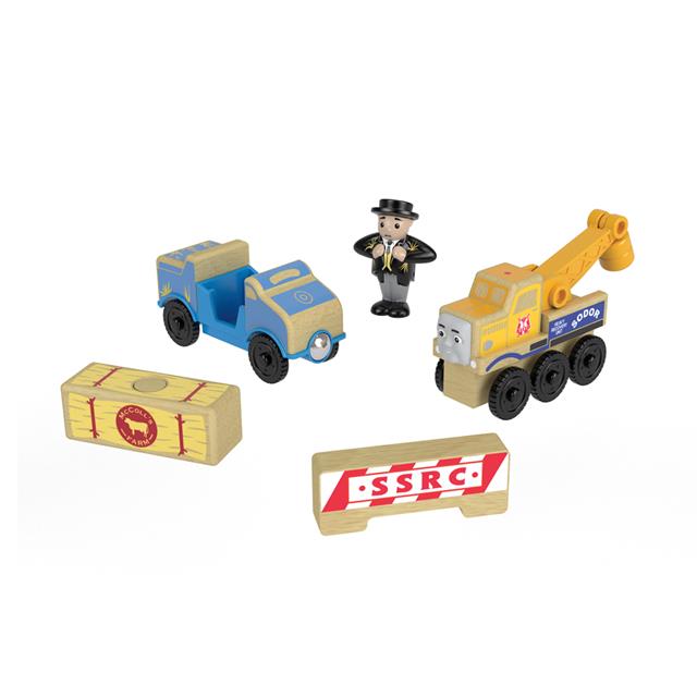 Thomas & Friends Butch's Road Rescue Wood Engine Multipack