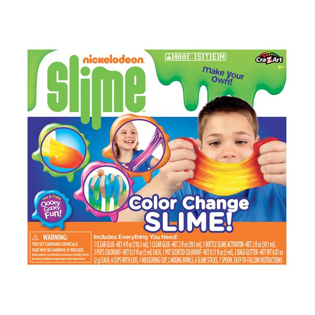 Nickelodeon Colour Changing Slime Kit