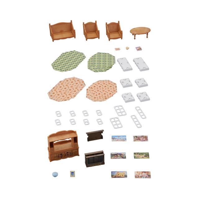 Calico Critters Comfy Living Room Set