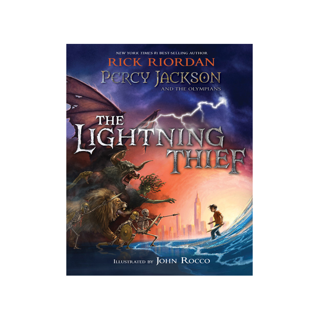 Percy Jackson And The Olympians 1: The Lightning Thief Illustrated Edition