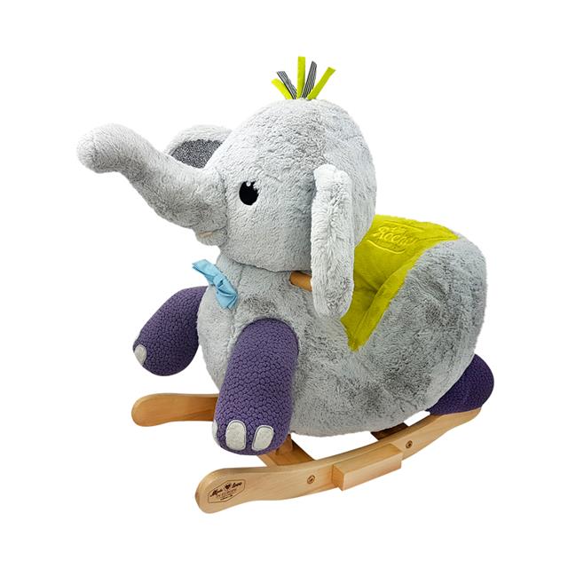 baby rocking elephant