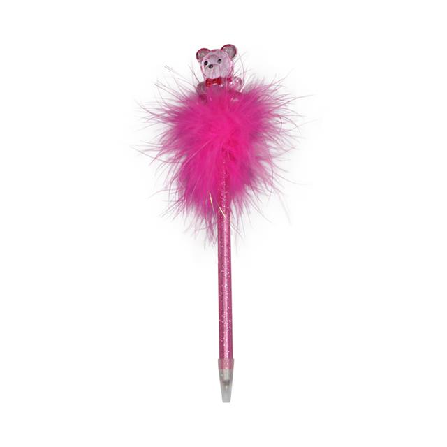 Glitter Teddy Bear Pen