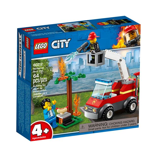 lego city barbecue burn out