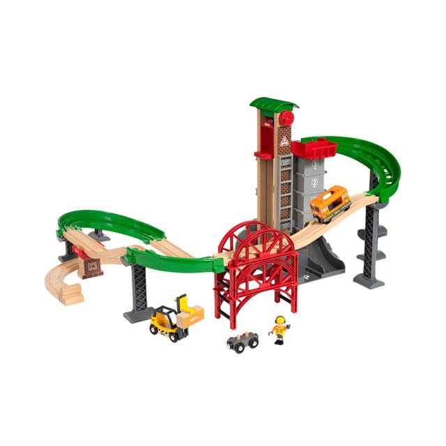 BRIO® World Lift & Load Warehouse Set