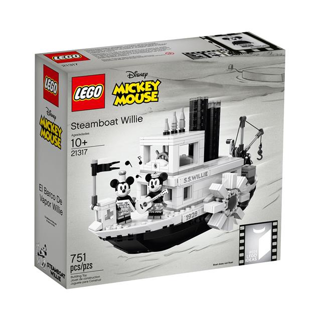 disney steamboat willie lego