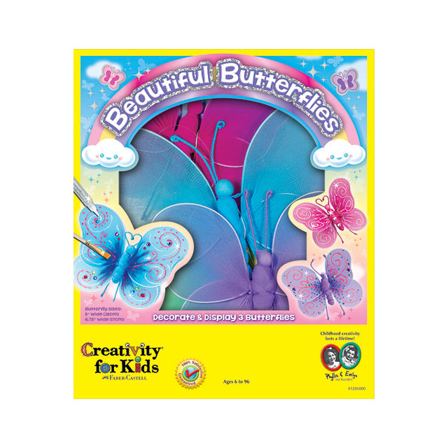 Creativity for Kids Beautiful Butterflies Kit