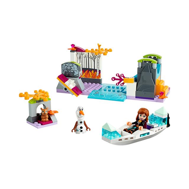 lego frozen anna's canoe