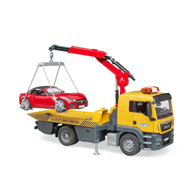 bruder man tow truck