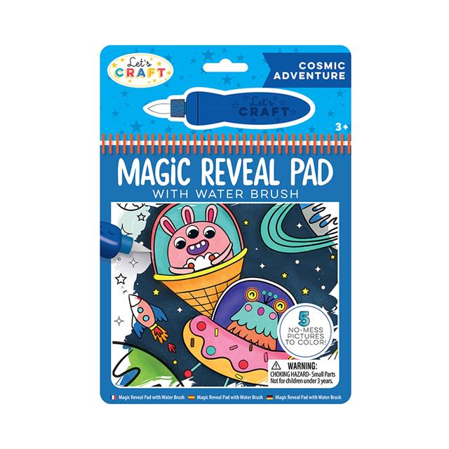 Let's Craft Magic Reveal Pad with Water Brush