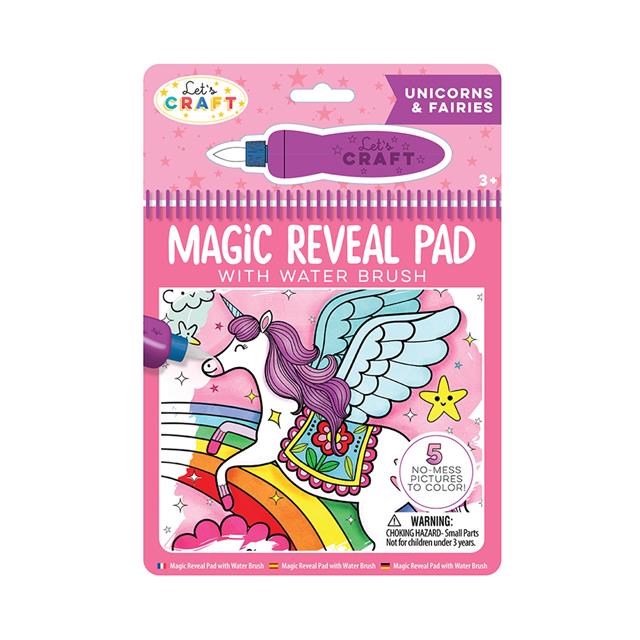 Let's Craft Magic Reveal Pad with Water Brush