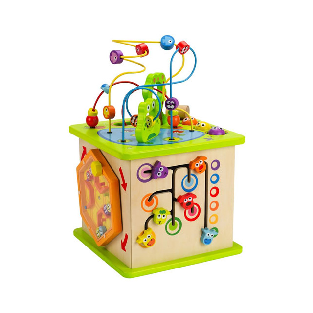 Hape Country Critters Wooden Play Cube