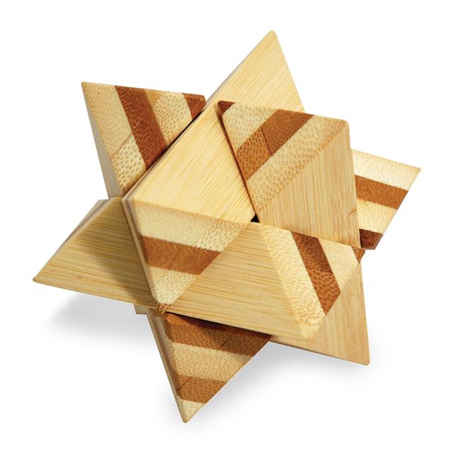 star wooden puzzle