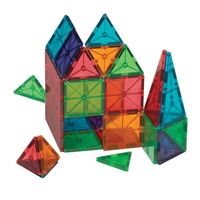 Magna-Tiles Clear Colours 100 Pack