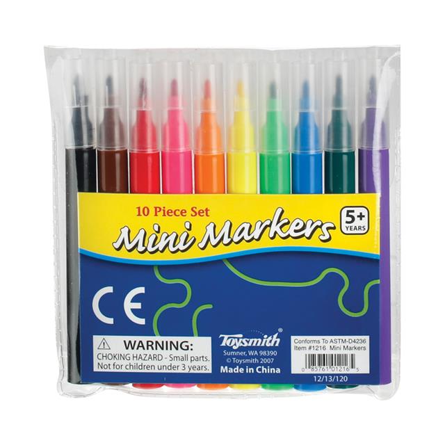 Mini Markers 10 Pack