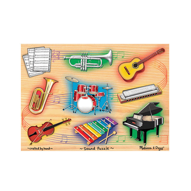 melissa and doug musical puzzle