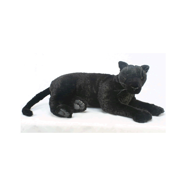 black jaguar soft toy