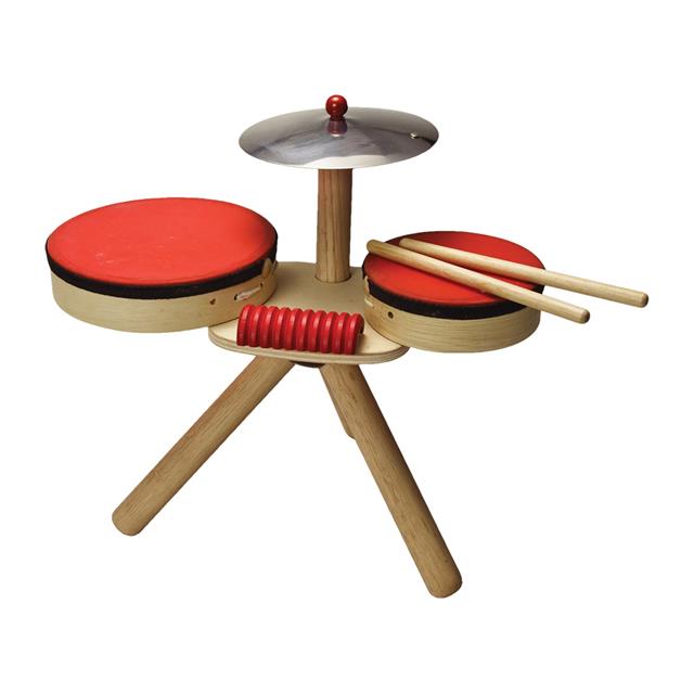 Plan Toys Wooden Drum Set