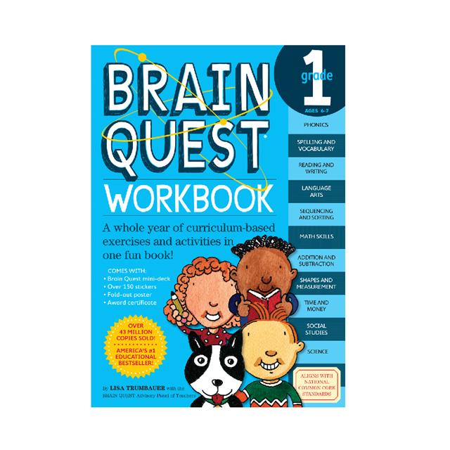 Brain Quest Workbook: Grade 1