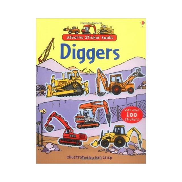 Diggers Sticker Book